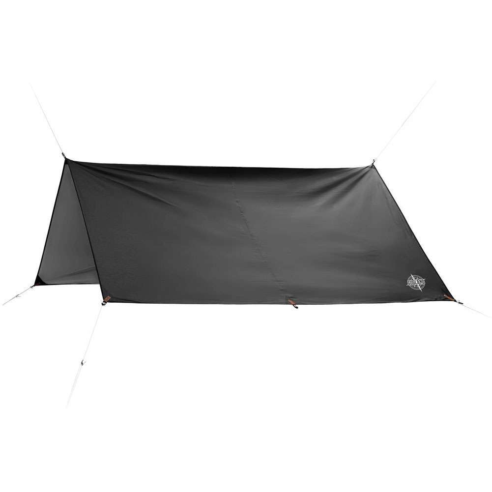 GOGLAND Outdoor UV-Schutz Tarp Zeltplane 300 x 290 cm schwarz