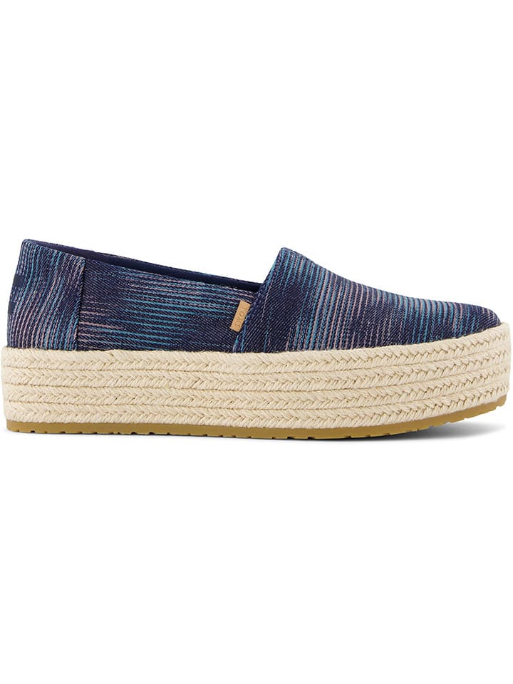 TOMS Espadrilles in Dunkelblau günstig kaufen