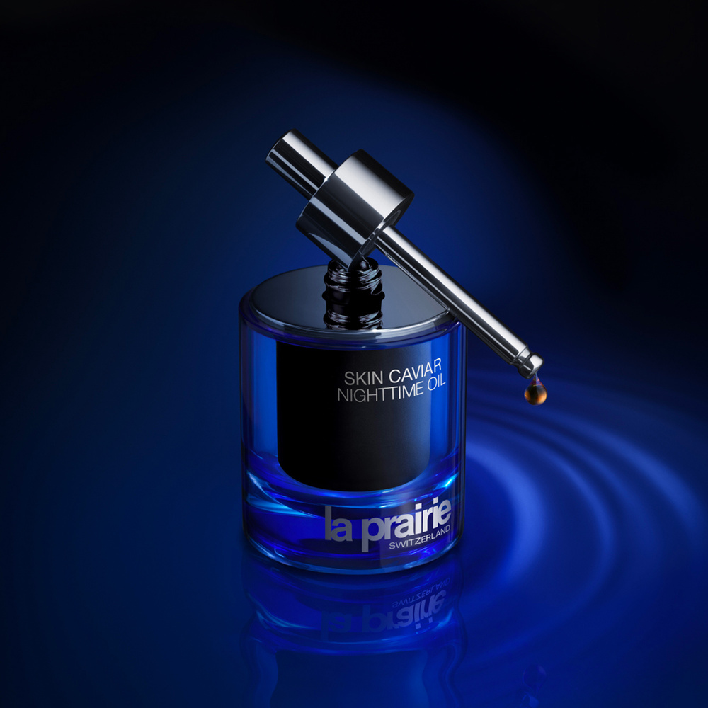 La Prairie Skin Caviar Huile de Nuit, Soin de NuitLissant, 20 ml Flacon