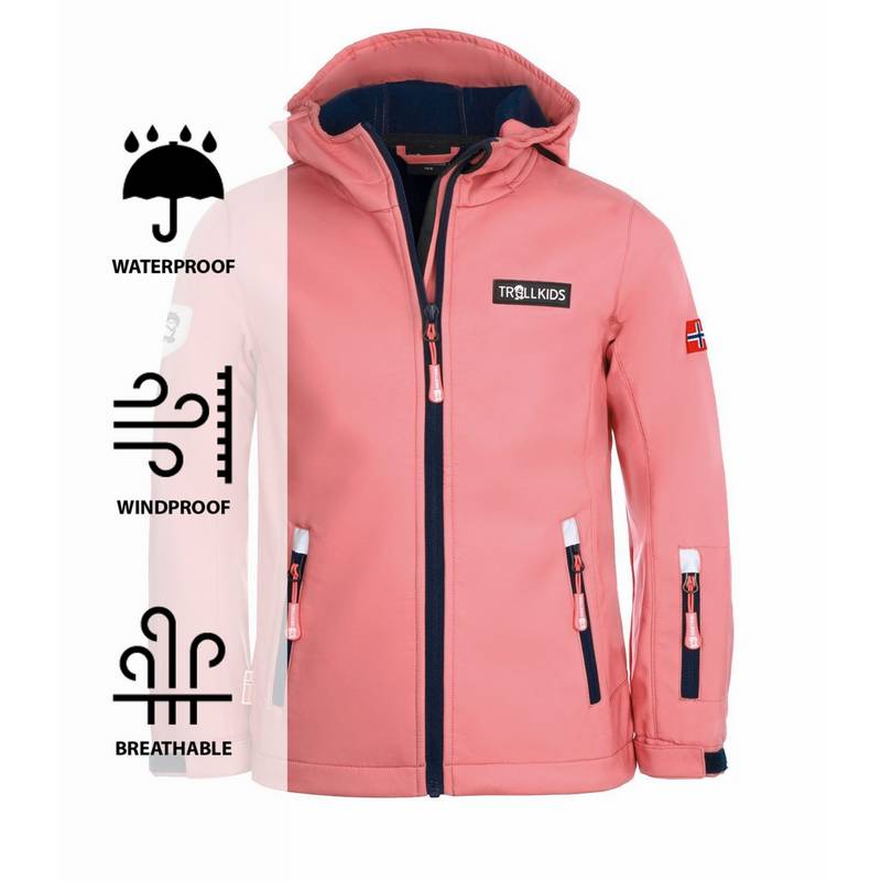 Trollkids Oslofjord Softshelljacke Mädchen