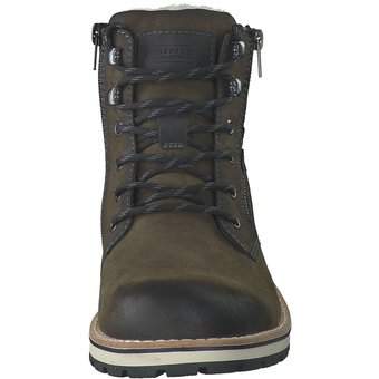 Rieker Schnürstiefelette in grün
