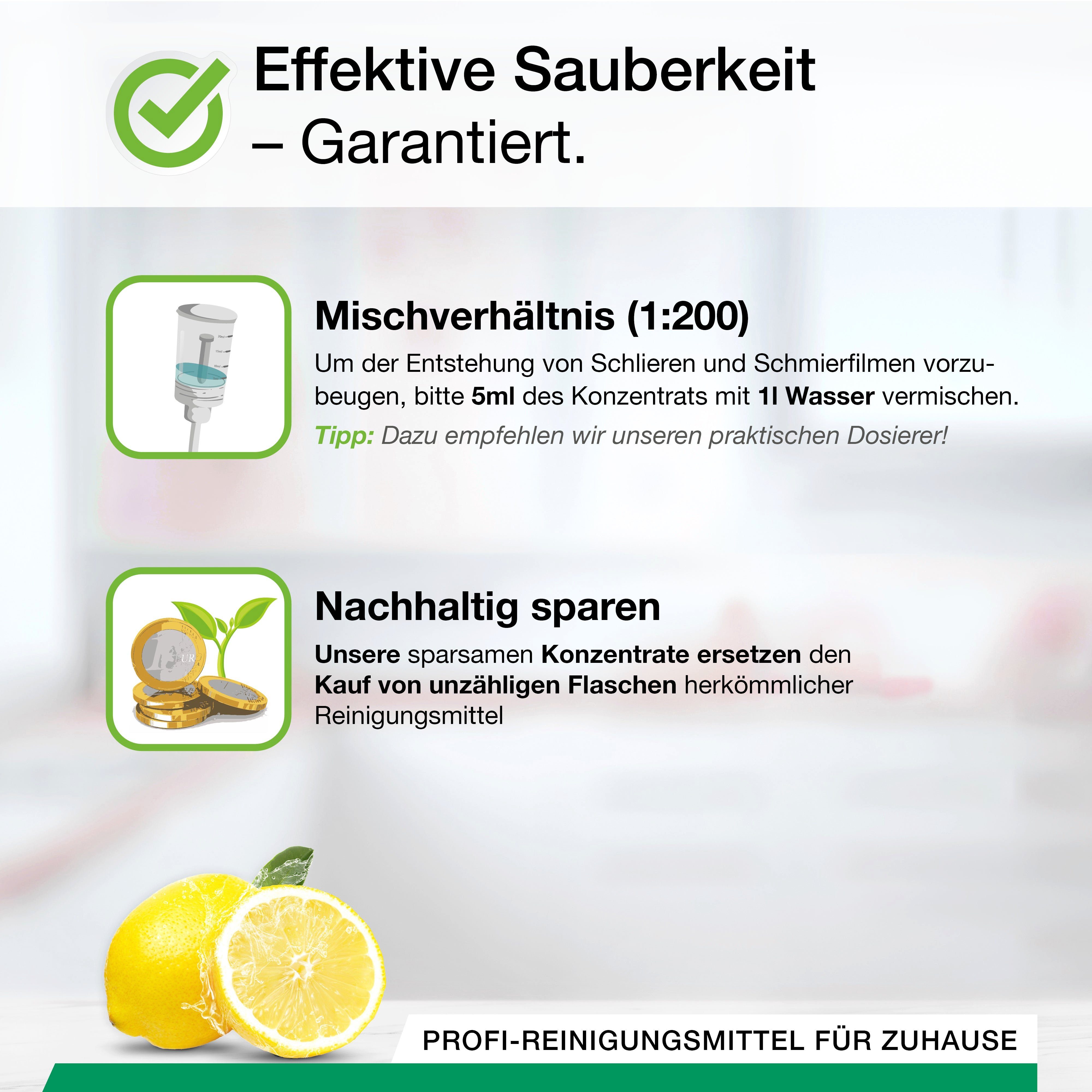 BiOHY Bodenreiniger 1 x 250 ml Flasche Fussbodenreiniger (1-St)