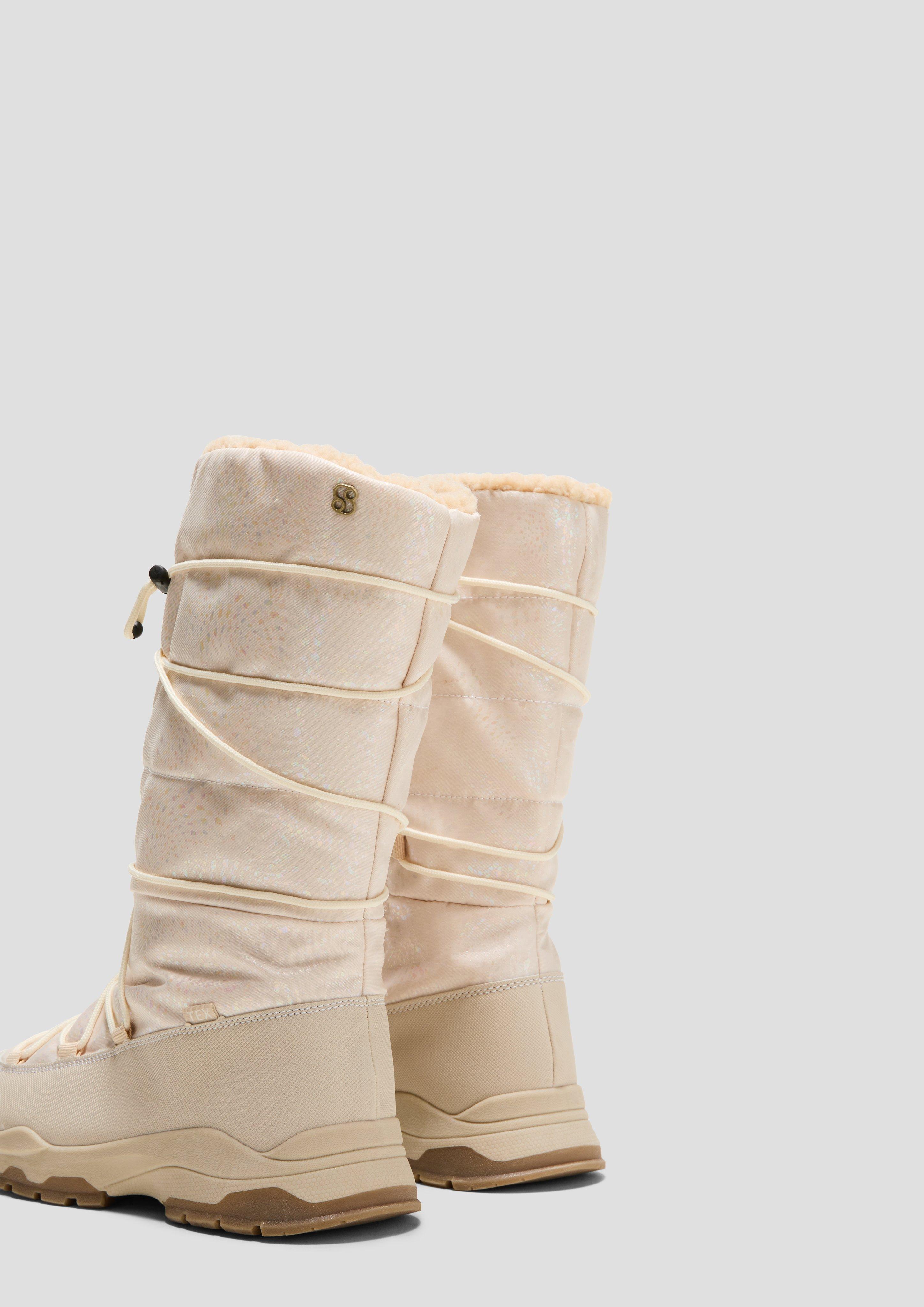 Tex-Stiefel in glänzender Optik  6008309-410