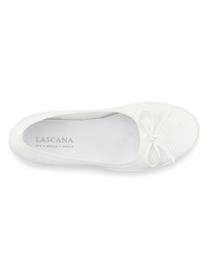LASCANA Sneaker Ballerinas in weiß günstig kaufen