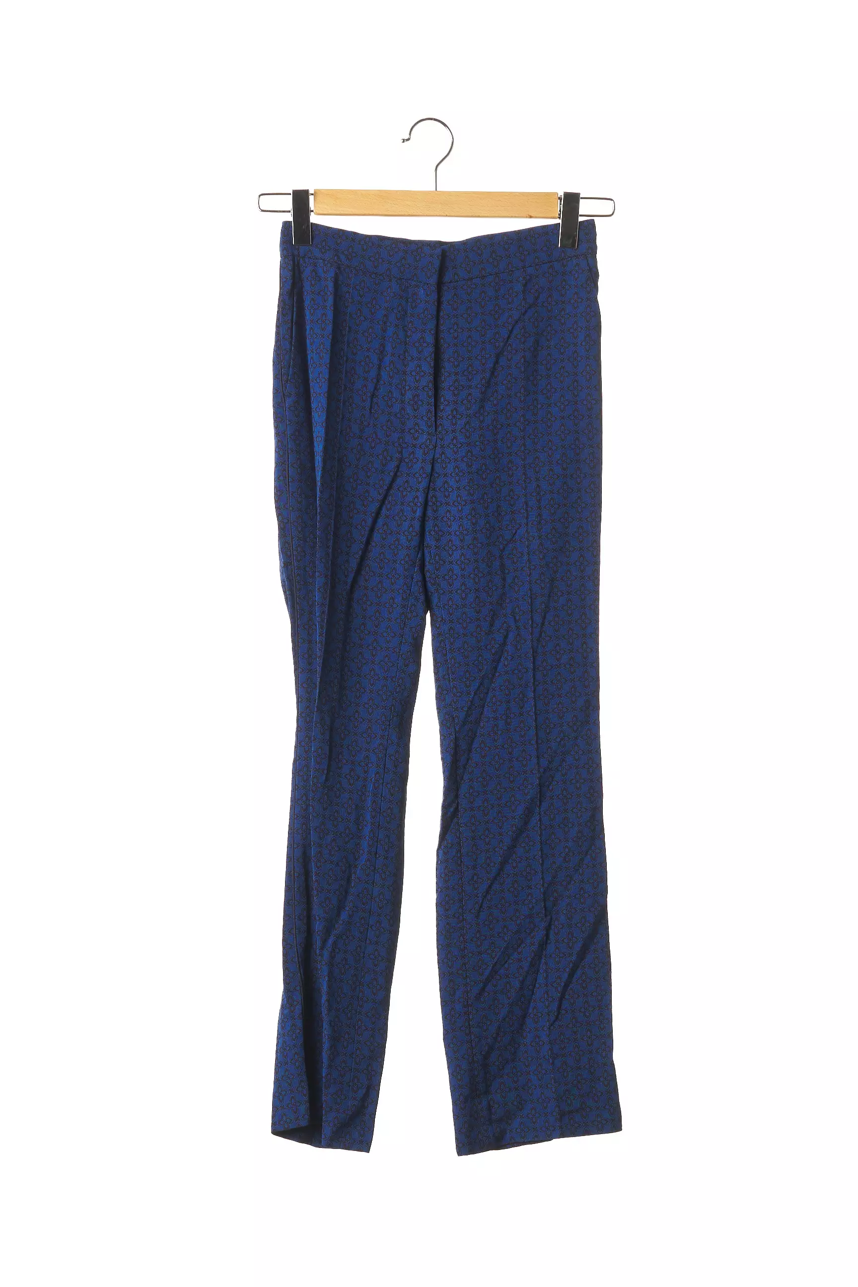 Sandro Pantalons Droits Femme couleur bleu