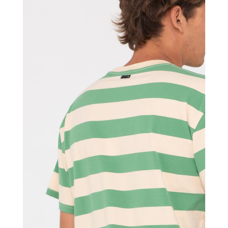 RUSTY BUSTED CUSTARD SHORT SLEEVE TEE T-Shirt Herren
