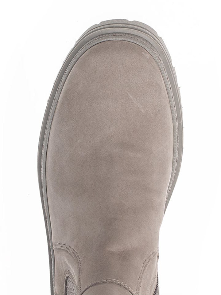 Gabor Leder-Stiefeletten in Beige günstig kaufen