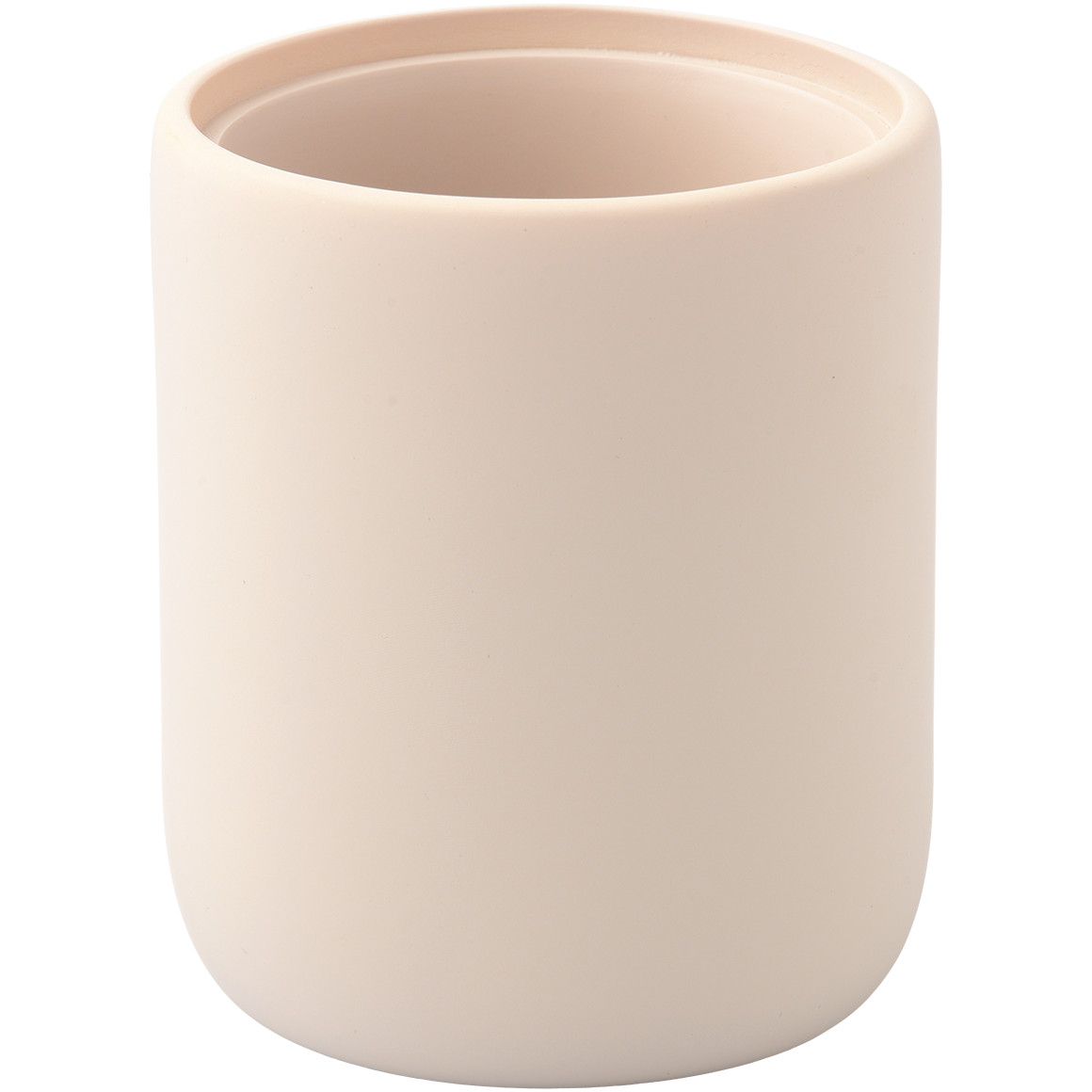 Zahnputzbecher mit Soft-Touch-Oberfläche