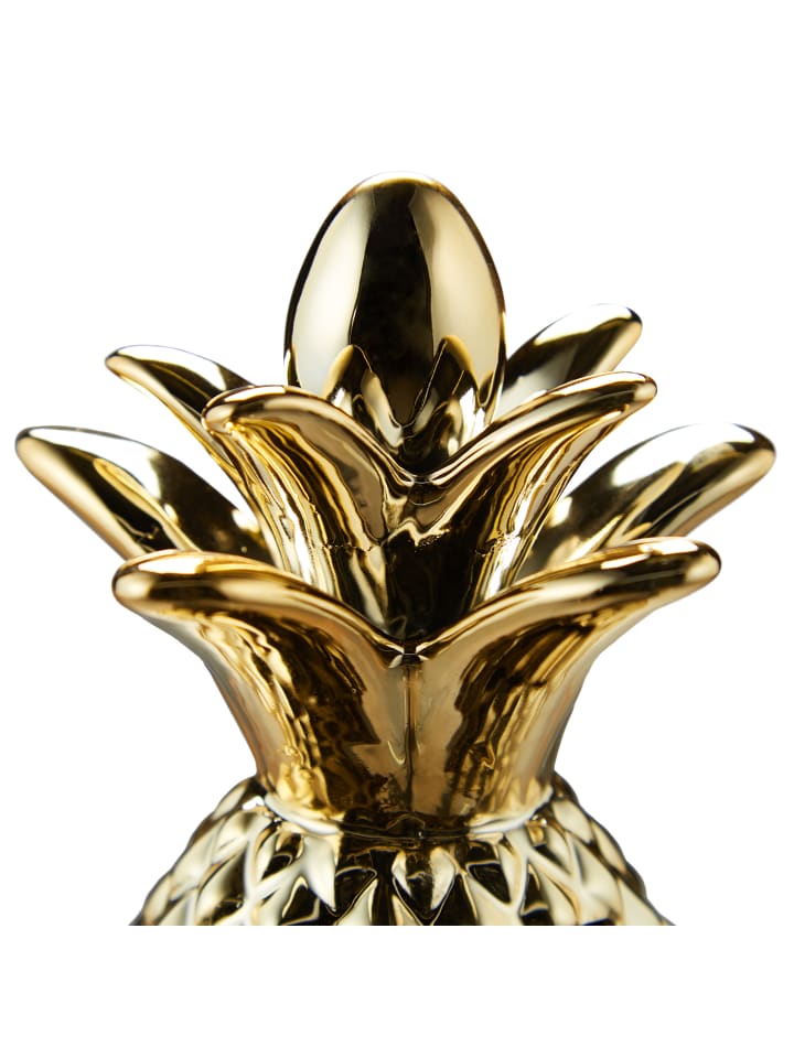 relaxdays Spardose Ananas in Gold - (H)24 x Ø 10,5 cm günstig kaufen onesize