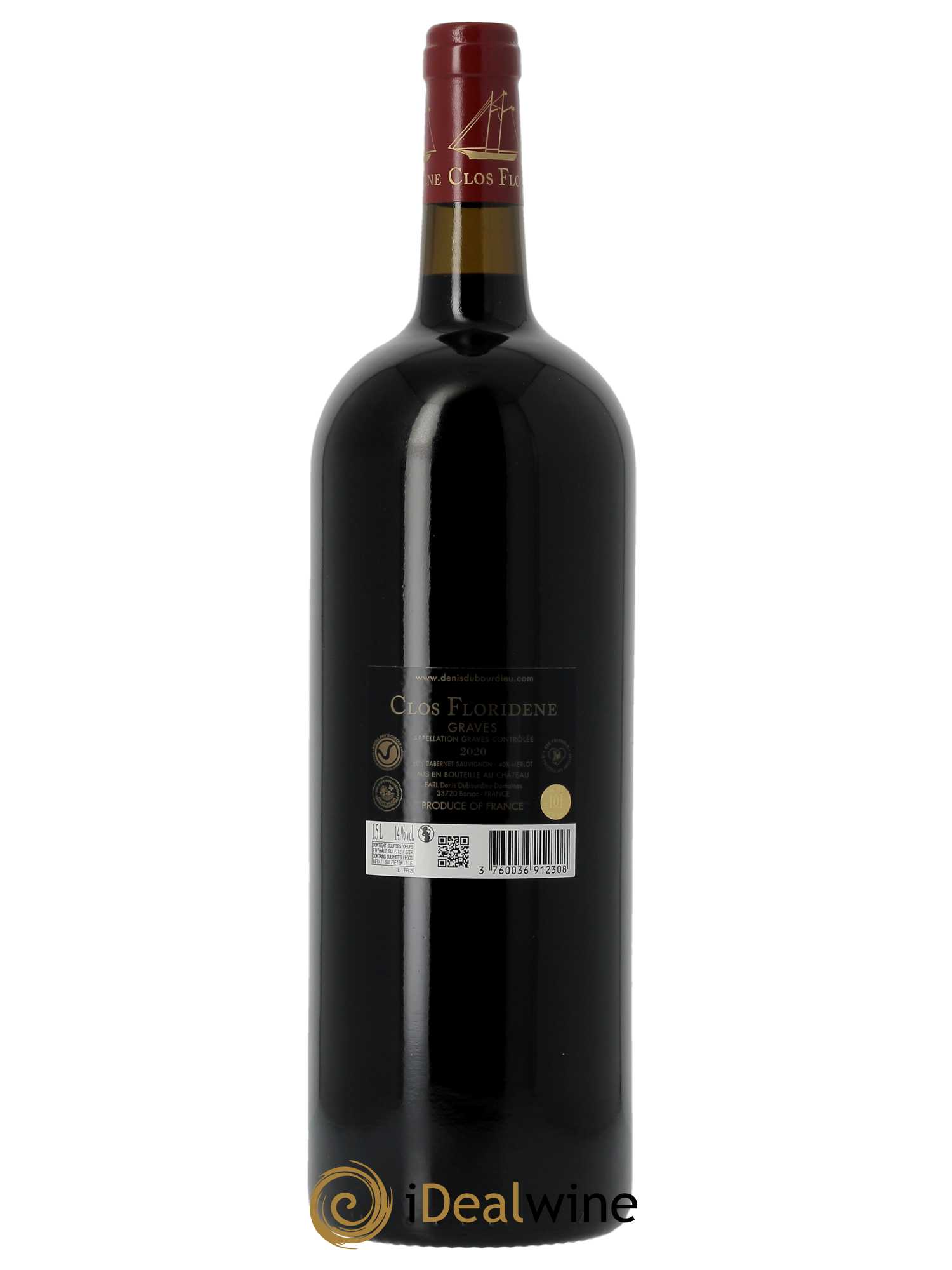Clos Floridène (CBO à partir de 6 MG) 2020 - Lot de 1 Magnum
