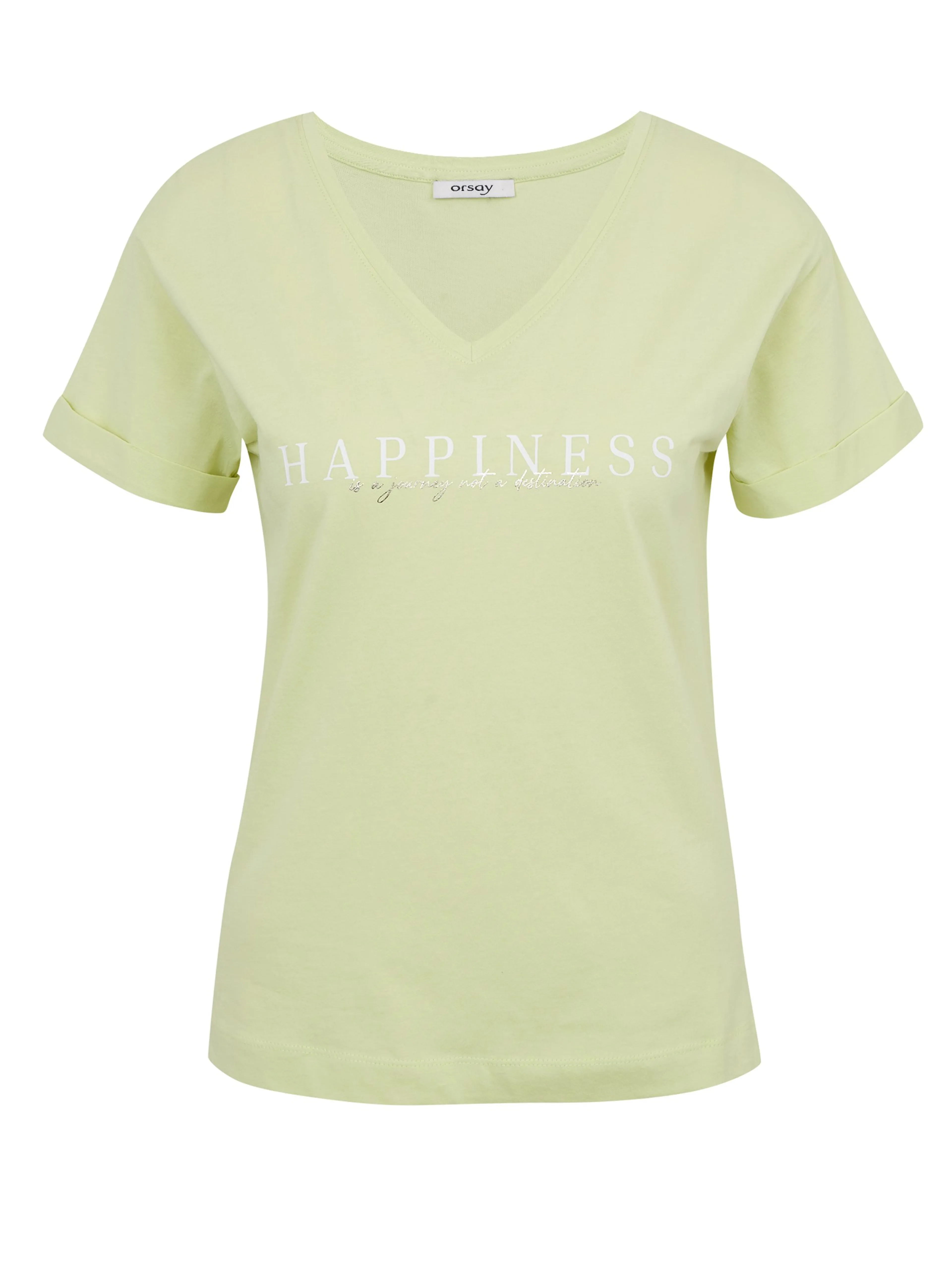 Hellgrünes Damen-T-Shirt ORSAY