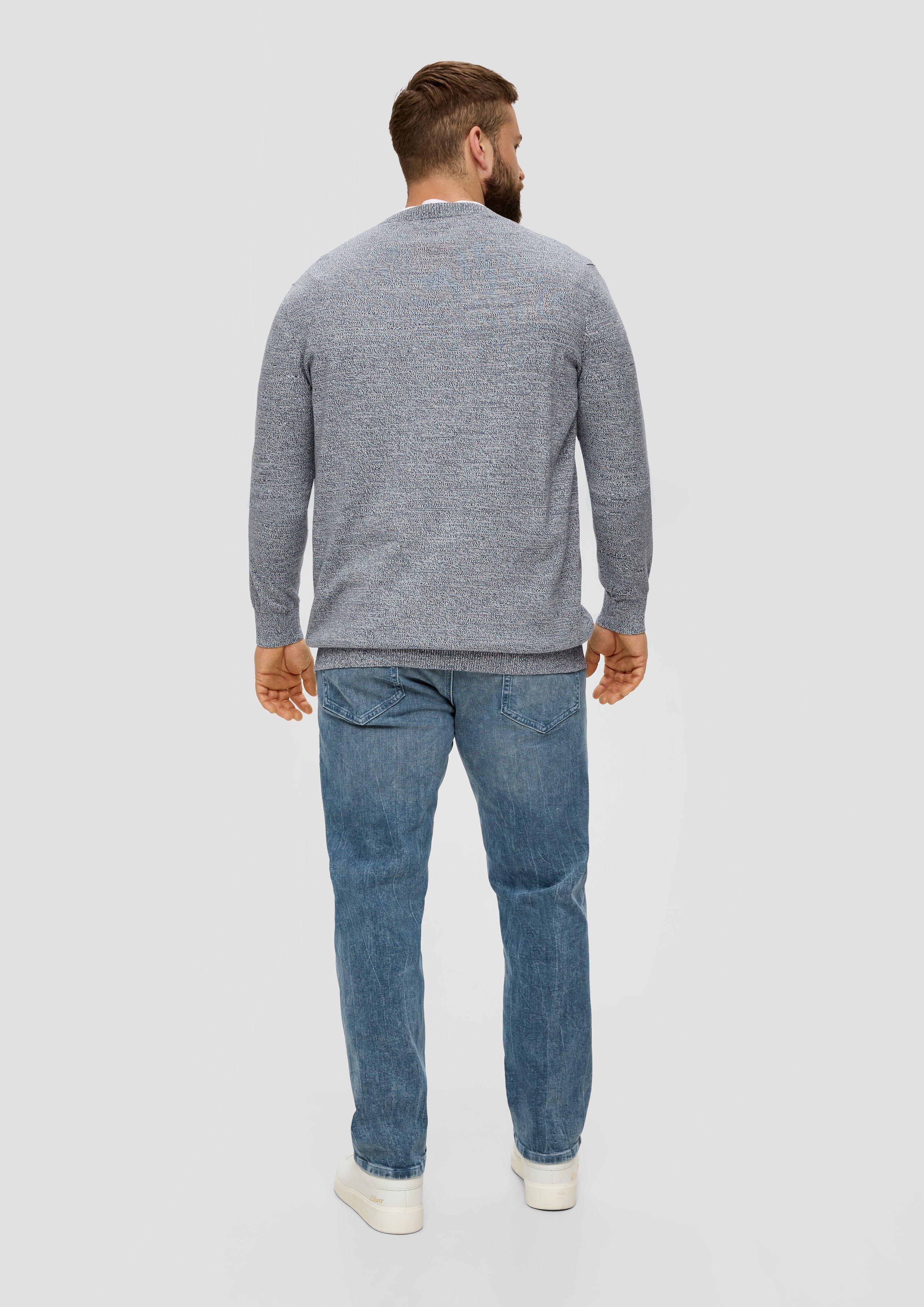 Strickpullover aus Effektgarn  2143366-57X1