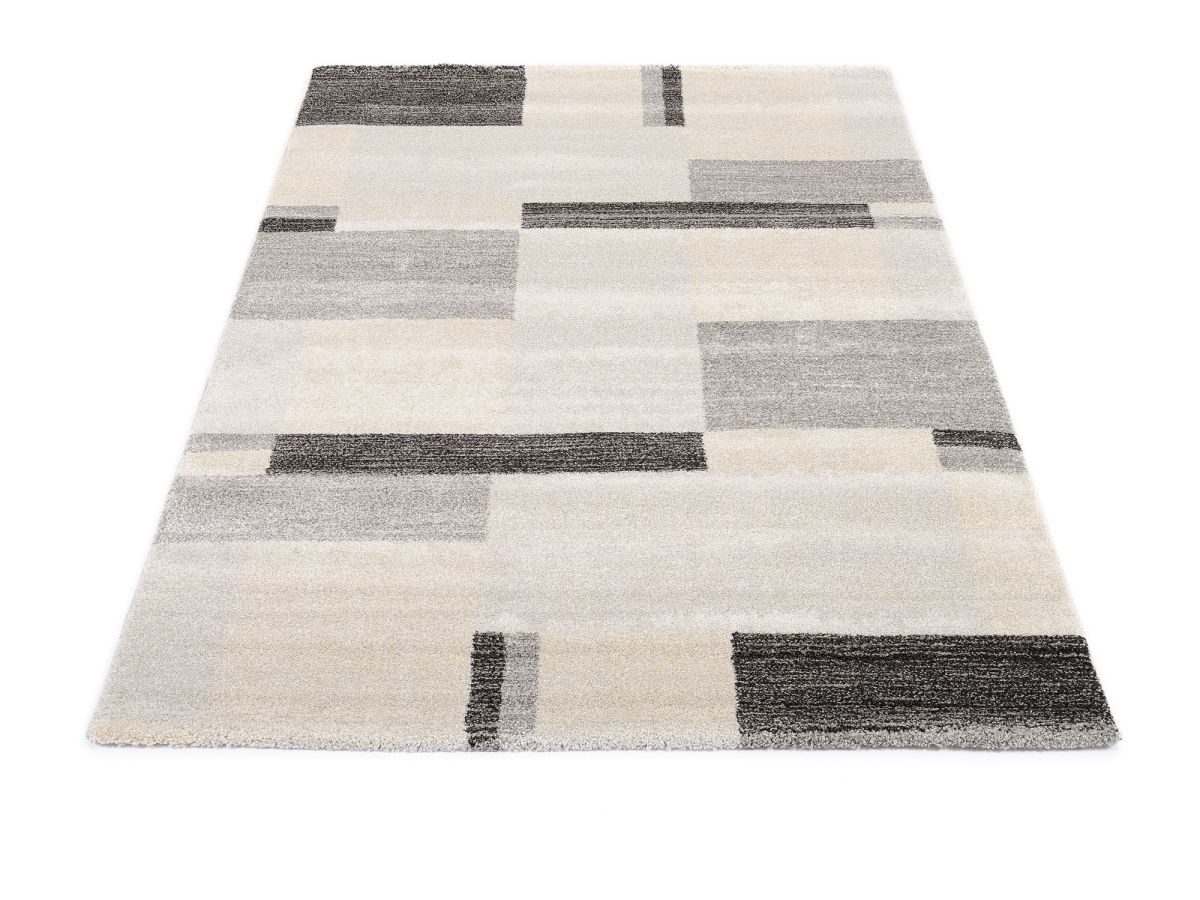 Webteppich Castle Diamant Grau-Mix 160 x 230 cm