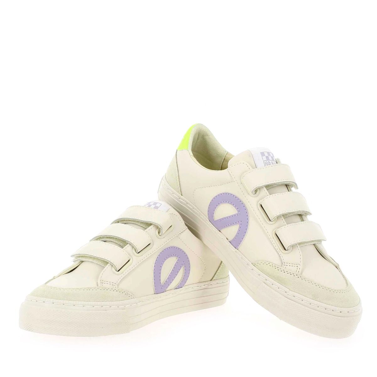 No Name  STRIKE STRAPS E23 - Beige lilas