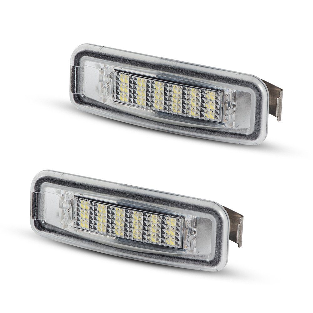 LLCTOOLS Rückleuchte LED Kennzeichenbeleuchtung für Ford Focus MK1 1998-2005 Kennzeichen