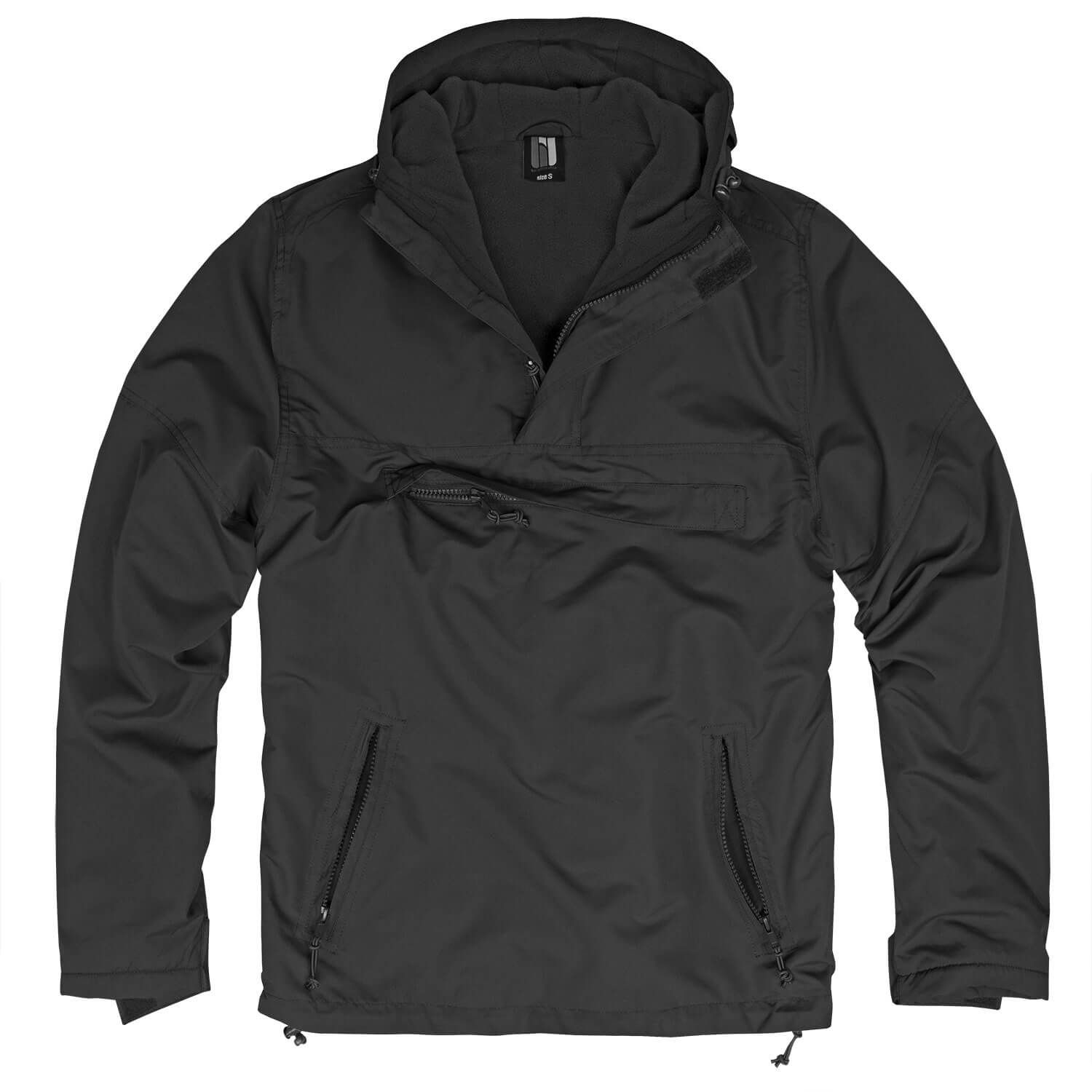 Hooded Windbreaker mit Fleecefutter