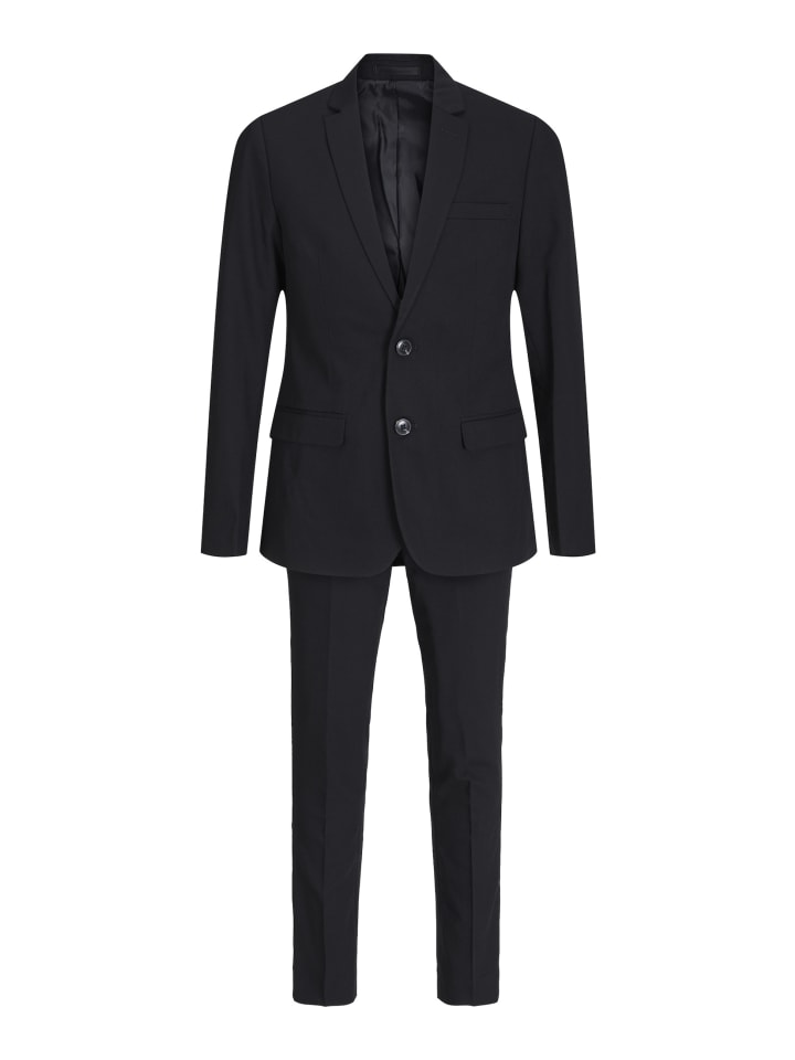 JACK & JONES Junior Anzug 'Solar' in schwarz günstig kaufen