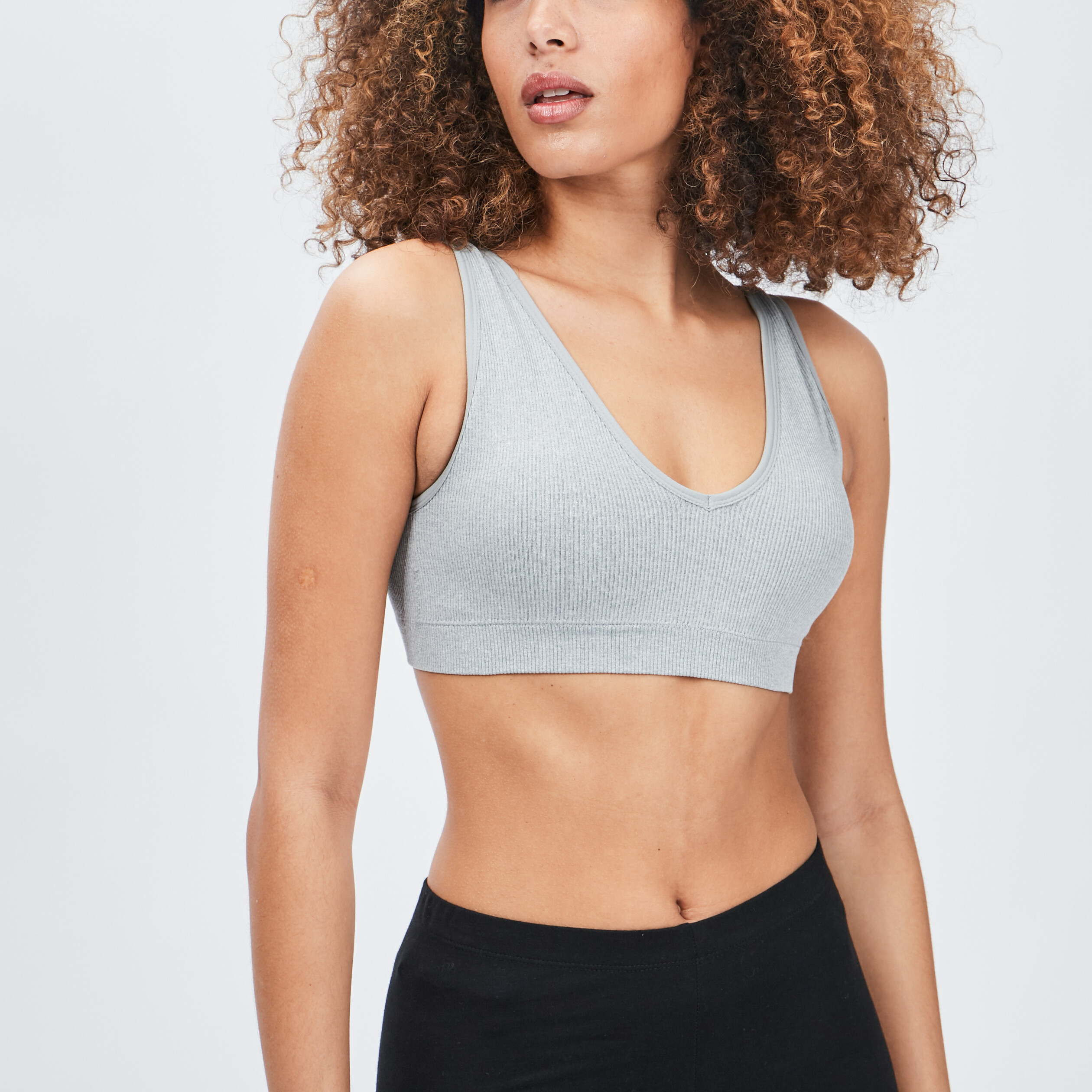Soutien-gorge brassière gris femme | La Halle