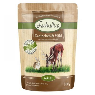 10 + 2 GRATIS! 12 x 300 g Lukullus Naturkost Frischebeutel