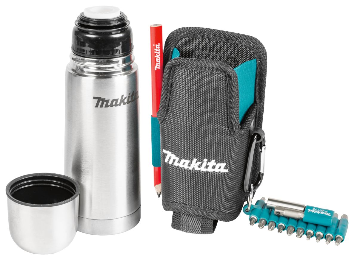 Accessoires Makita E-15562 Bouteille isotherme avec support