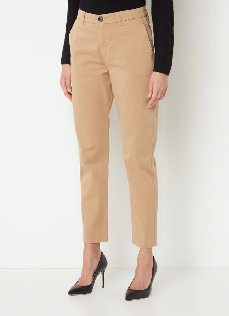 HUGO BOSS Tachini high waist slim fit chino with side pockets and stretch