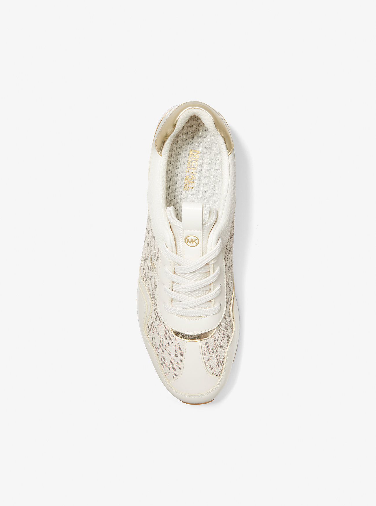 Raina Signature Logo Platform Trainer - VANILLA