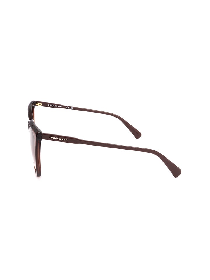 Longchamp Damen-Sonnenbrille in Braun günstig kaufen 56