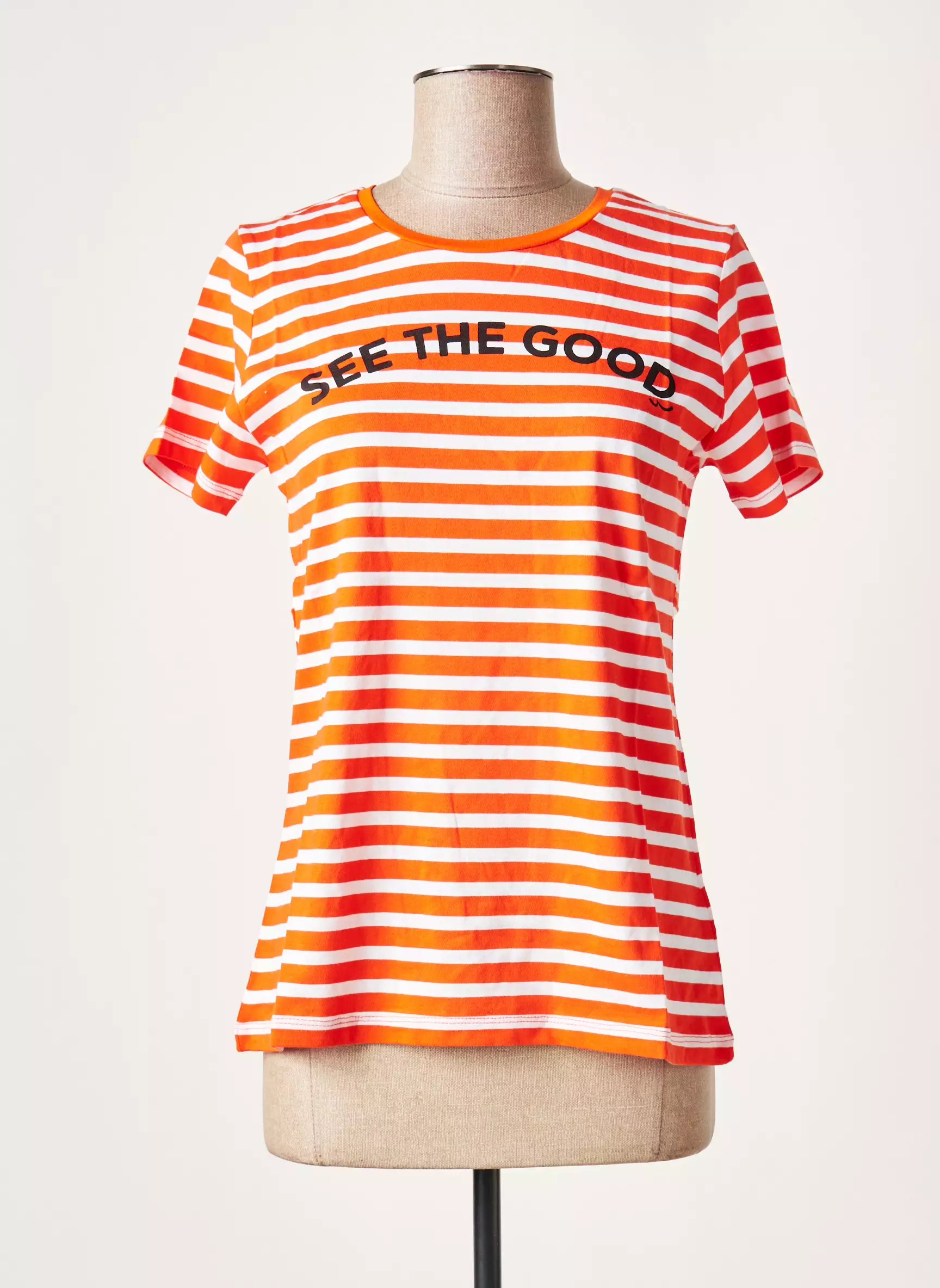 Ltb Tshirts Femme couleur orange