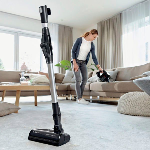 BOSCH Akku-Stielstaubsauger Unlimited 7 BKS711XXL, beutellos, 40 Min. Laufzeit, knickbares Rohr, inkl. umfangreichen Zubehör