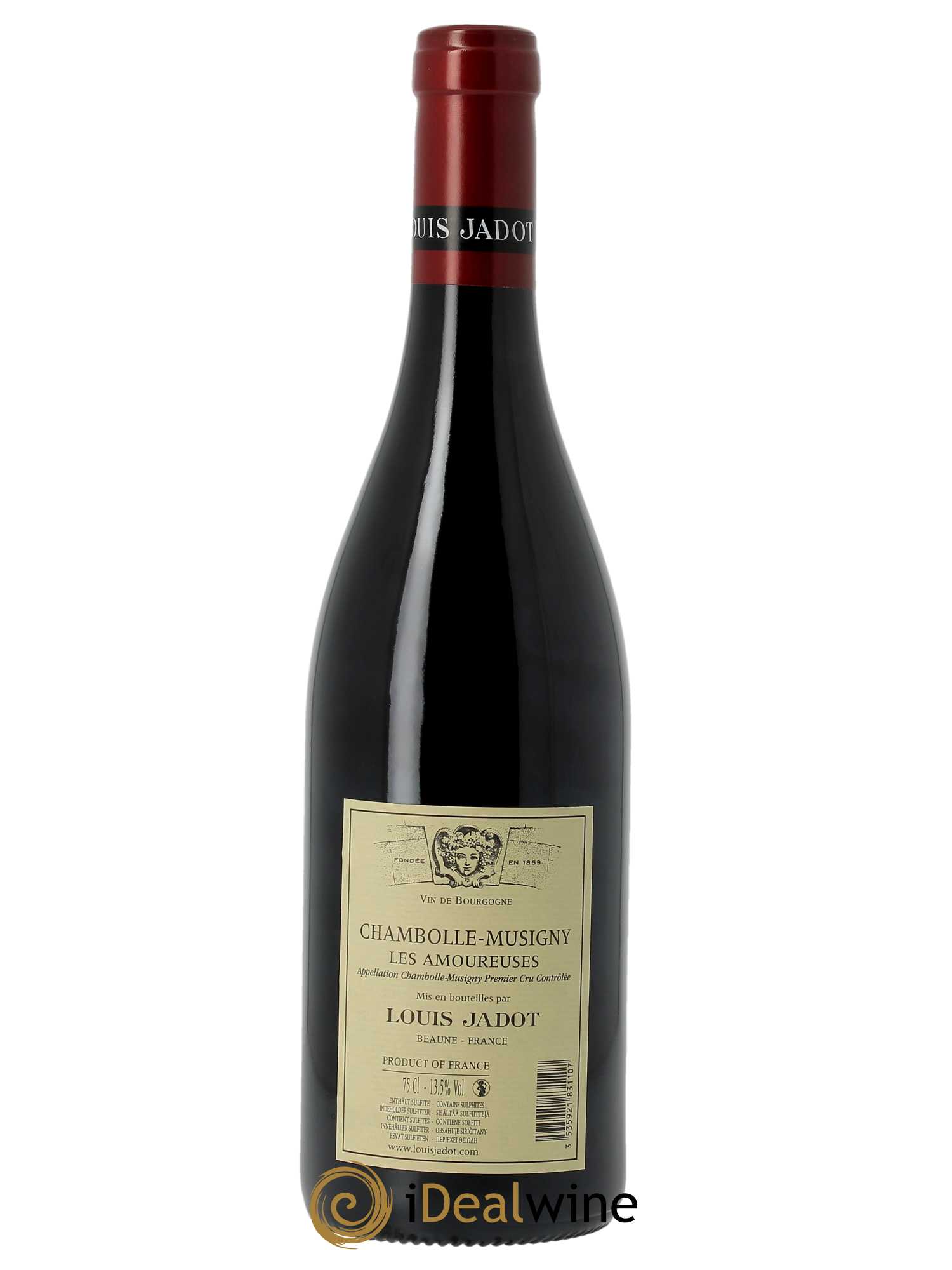 Chambolle-Musigny 1er Cru Les Amoureuses Domaine Louis Jadot  2021 - Lot de 1 Bouteille