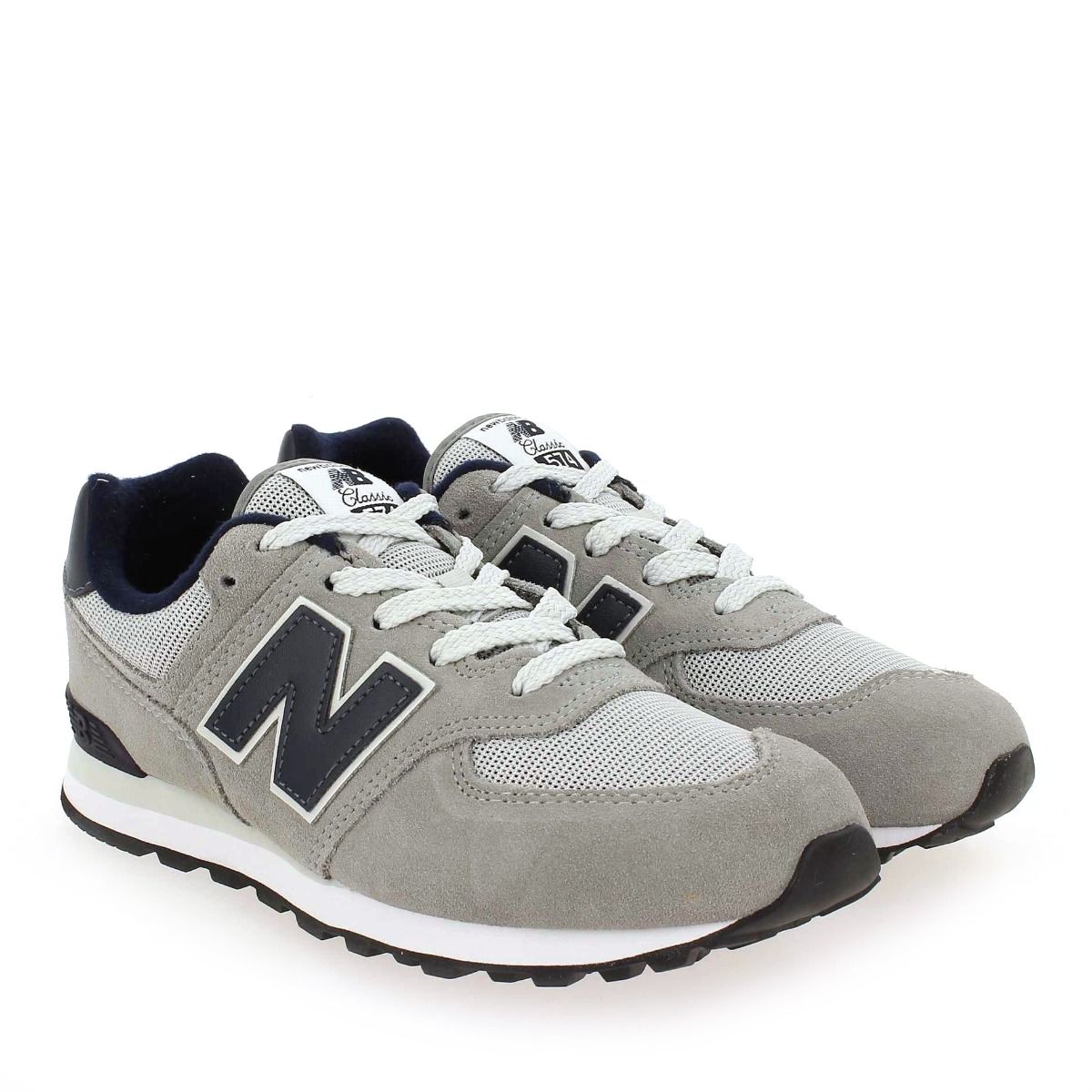 New Balance  574 BE1 LACET - Gris Marine
