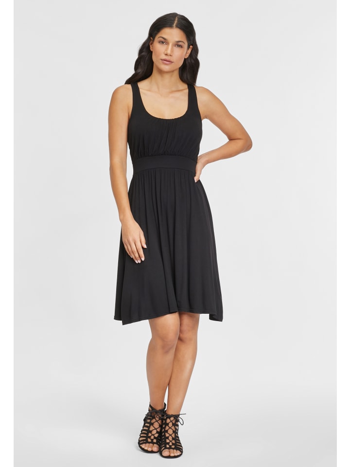 LASCANA Strandkleid in schwarz günstig kaufen