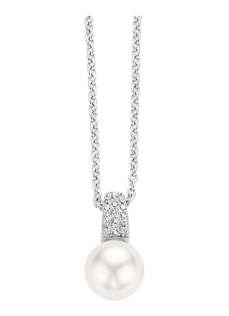 TI SENTO - Milano Silver necklace with cubic zirconia 3877PW