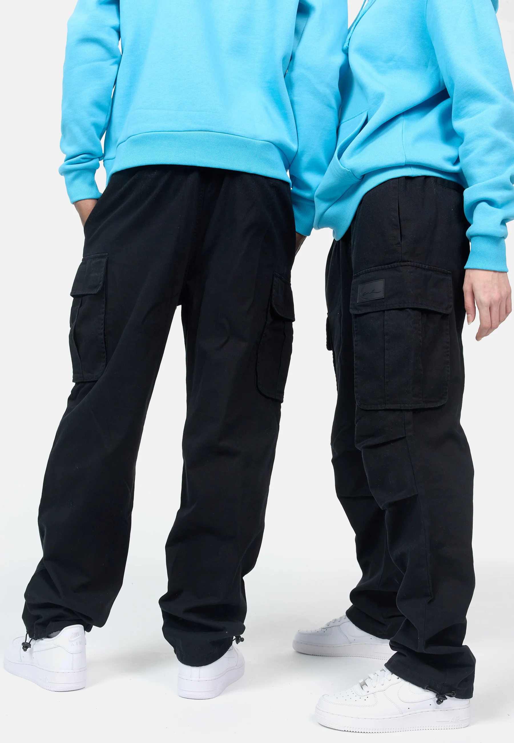 Pantalones Karl Kani RUBBER SIGNATURE UNISEX - Pantalones cargo