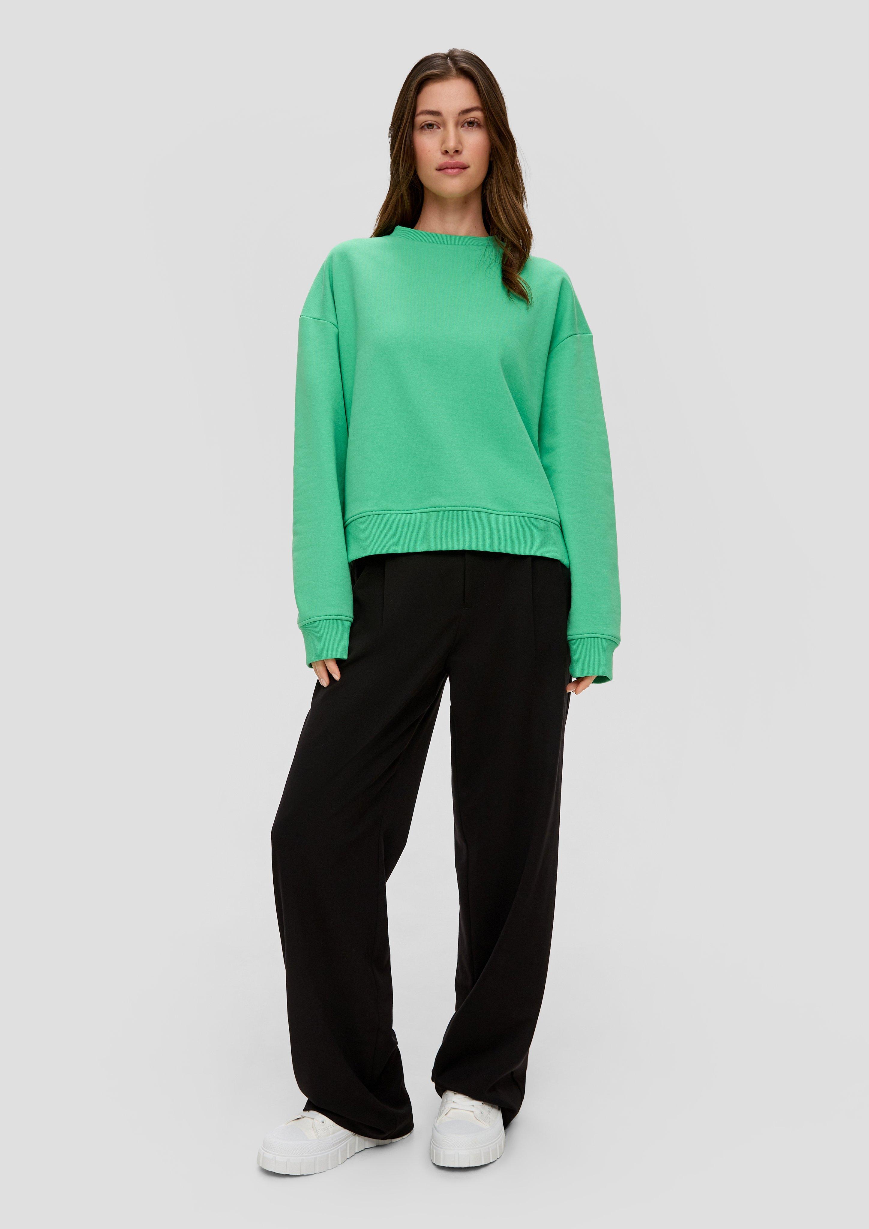 Sweatshirt mit seitlich offenem Saum  2138469-7306