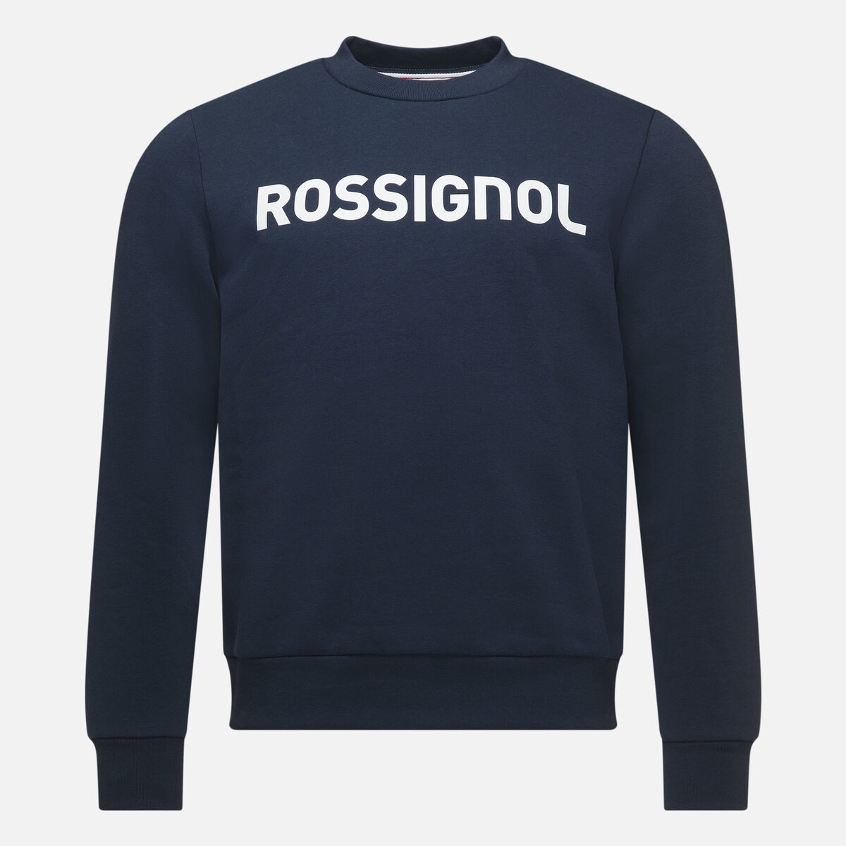 Herrensweatshirt mit Logo und Rundhalsausschnitt