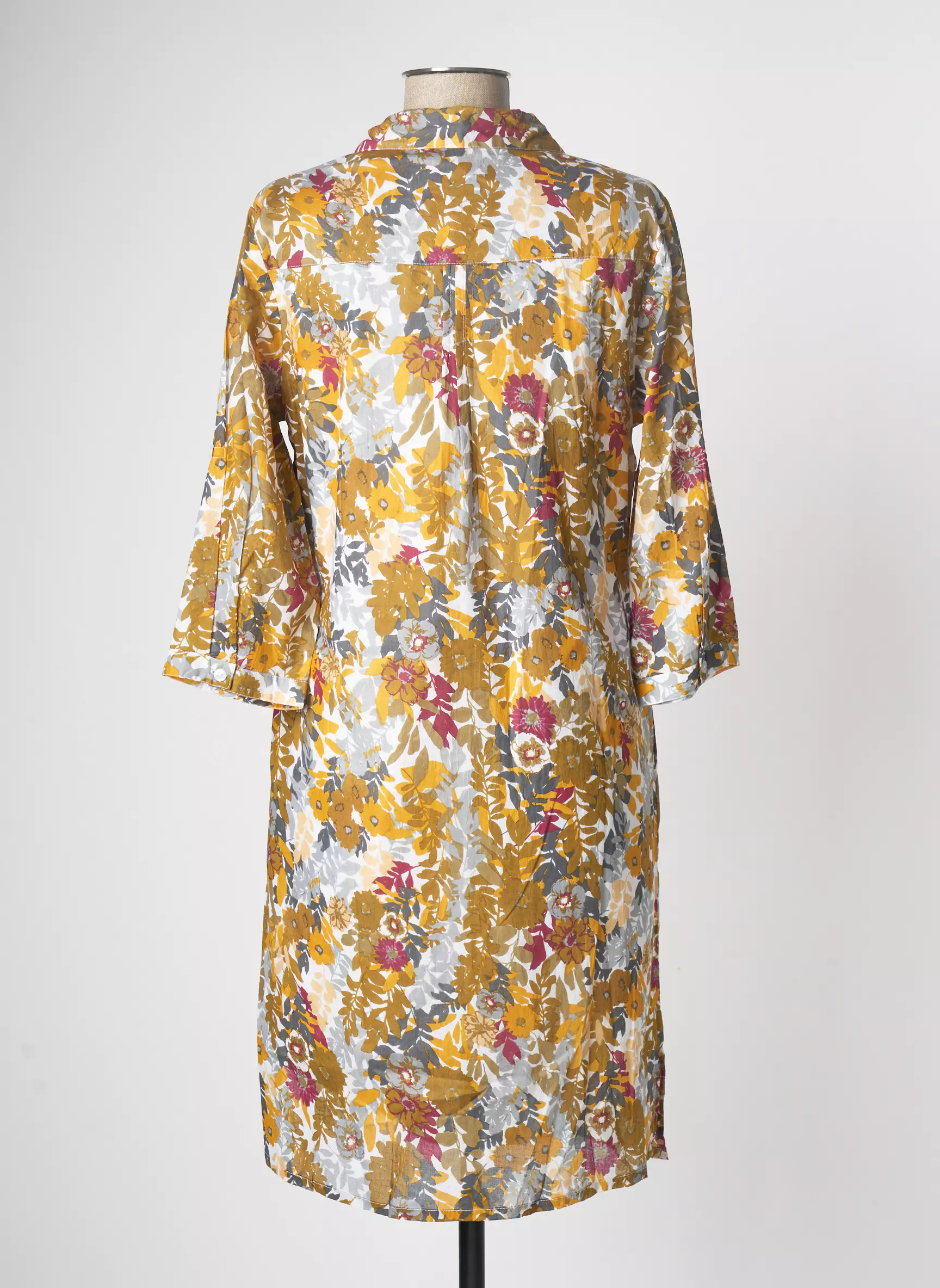 Agathe   Louise Robes Mi Longues Femme couleur jaune