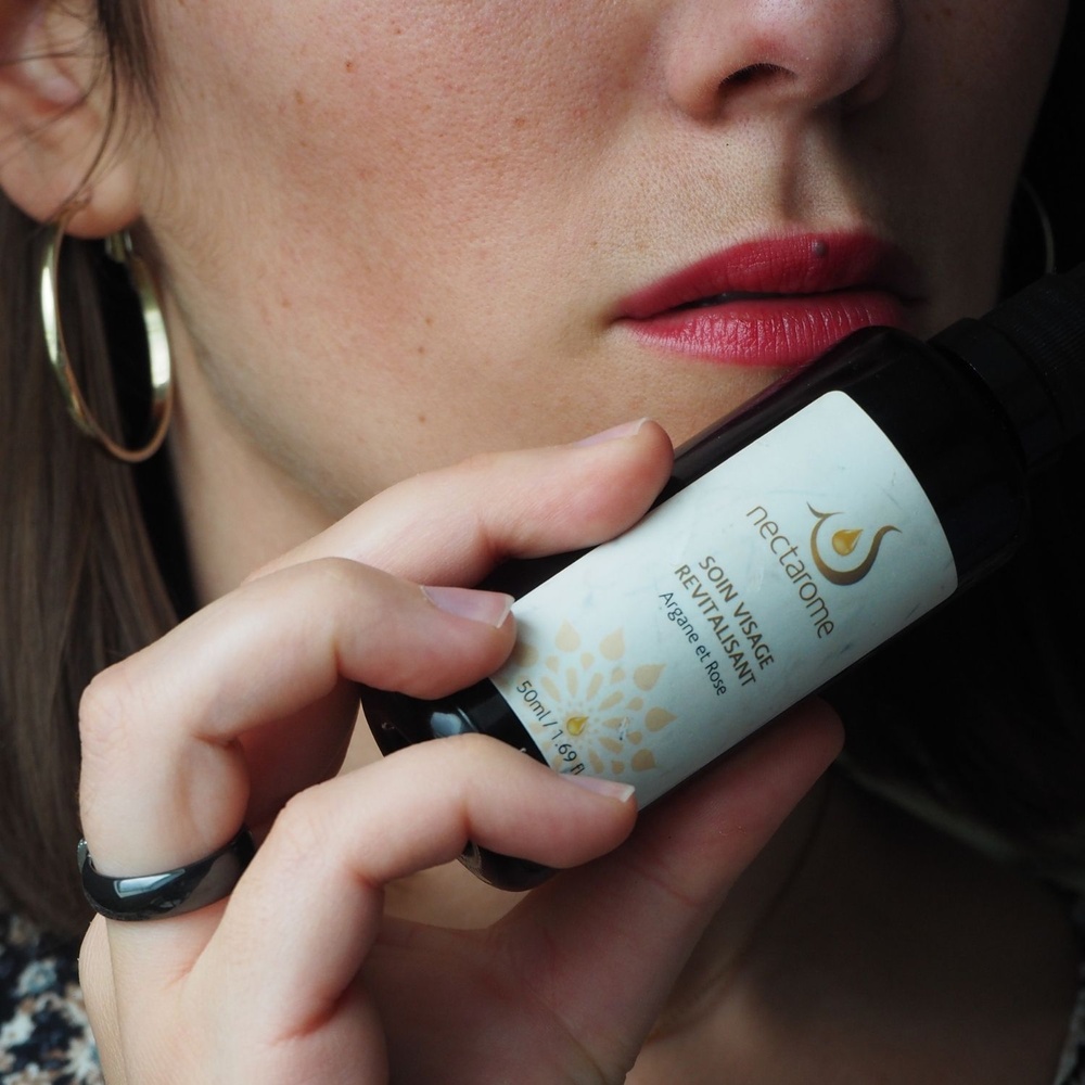 nectarome Soin visage argane et rose Soin visage