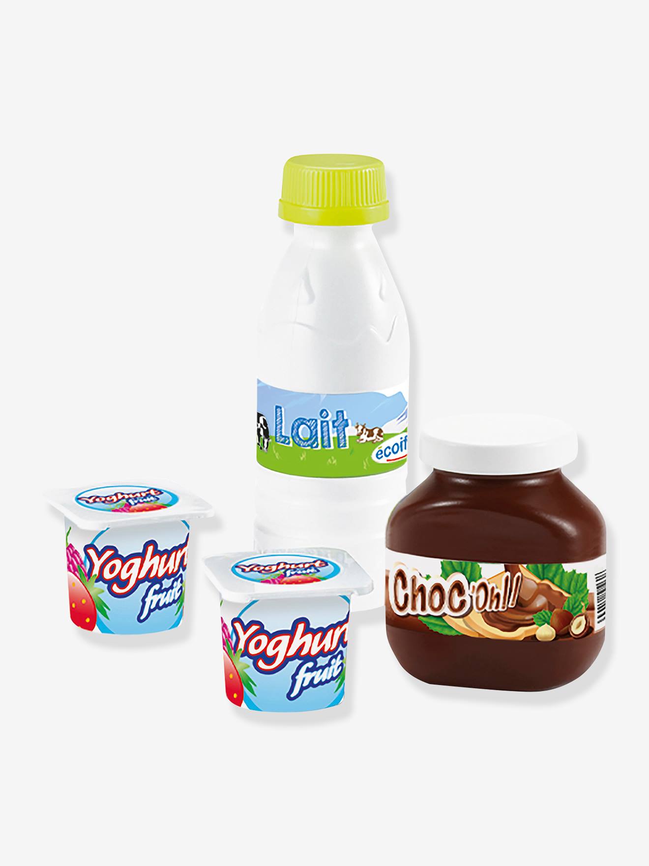 Ecoiffier Kinder Lebensmittel-Set 100 % CHEF ECOIFFIER - weiß