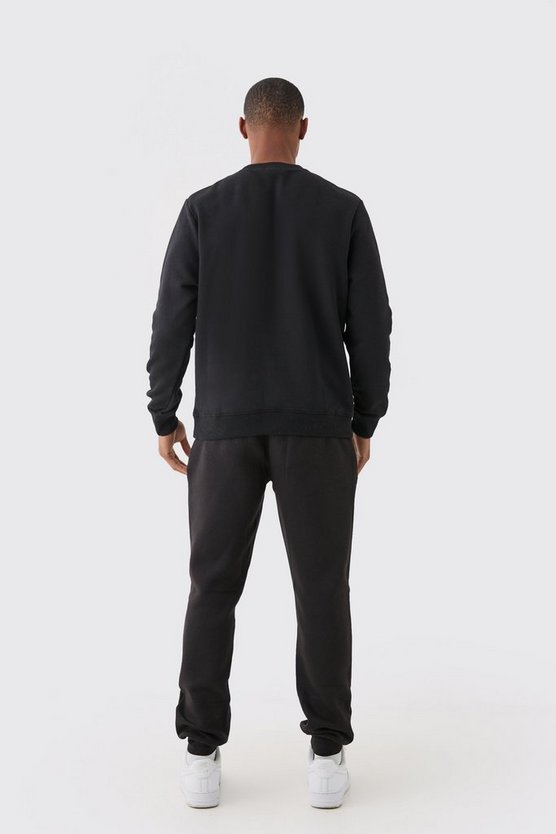 Basic Rundhals-Sweatshirt