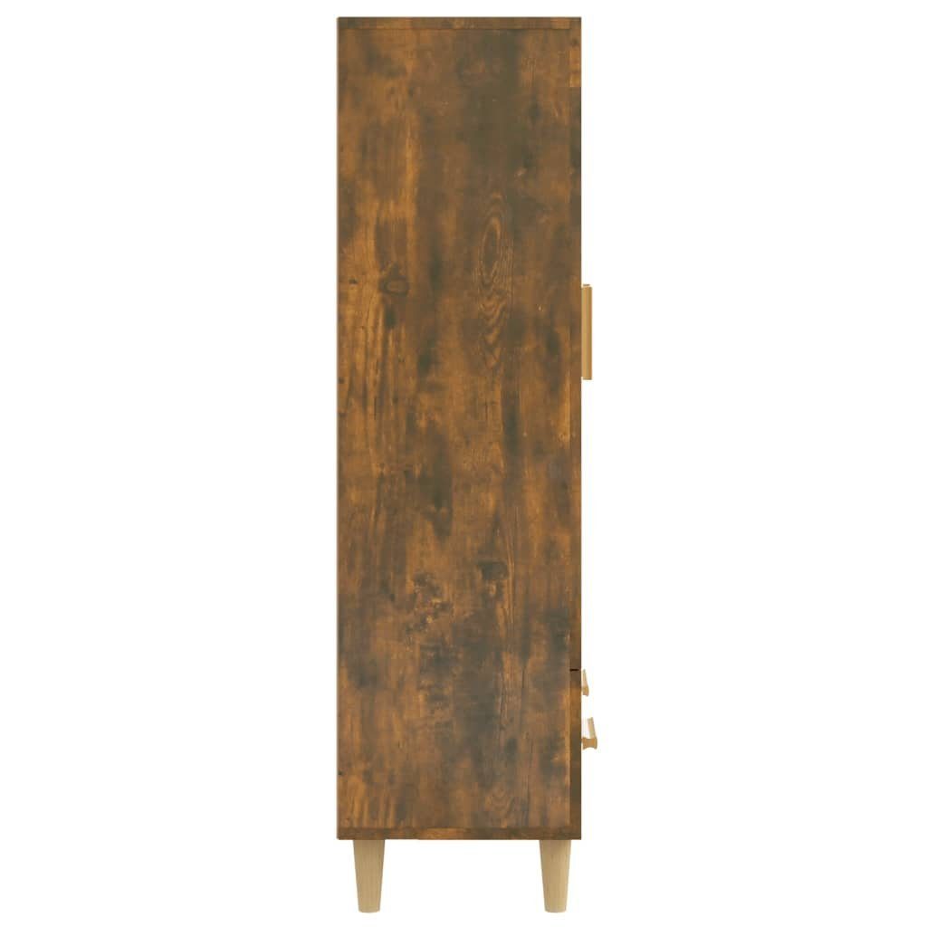 vidaXL Sideboard Highboard Räuchereiche 70x31x115 cm Holzwerkstoff (1 St)