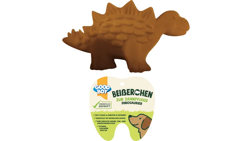 Good Boy Chompers Dinosaurier/Zahnbürste