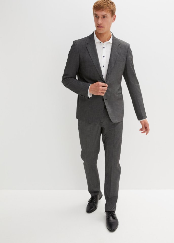 Anzug (2-tlg.Set): Sakko und Hose, Slim Fit