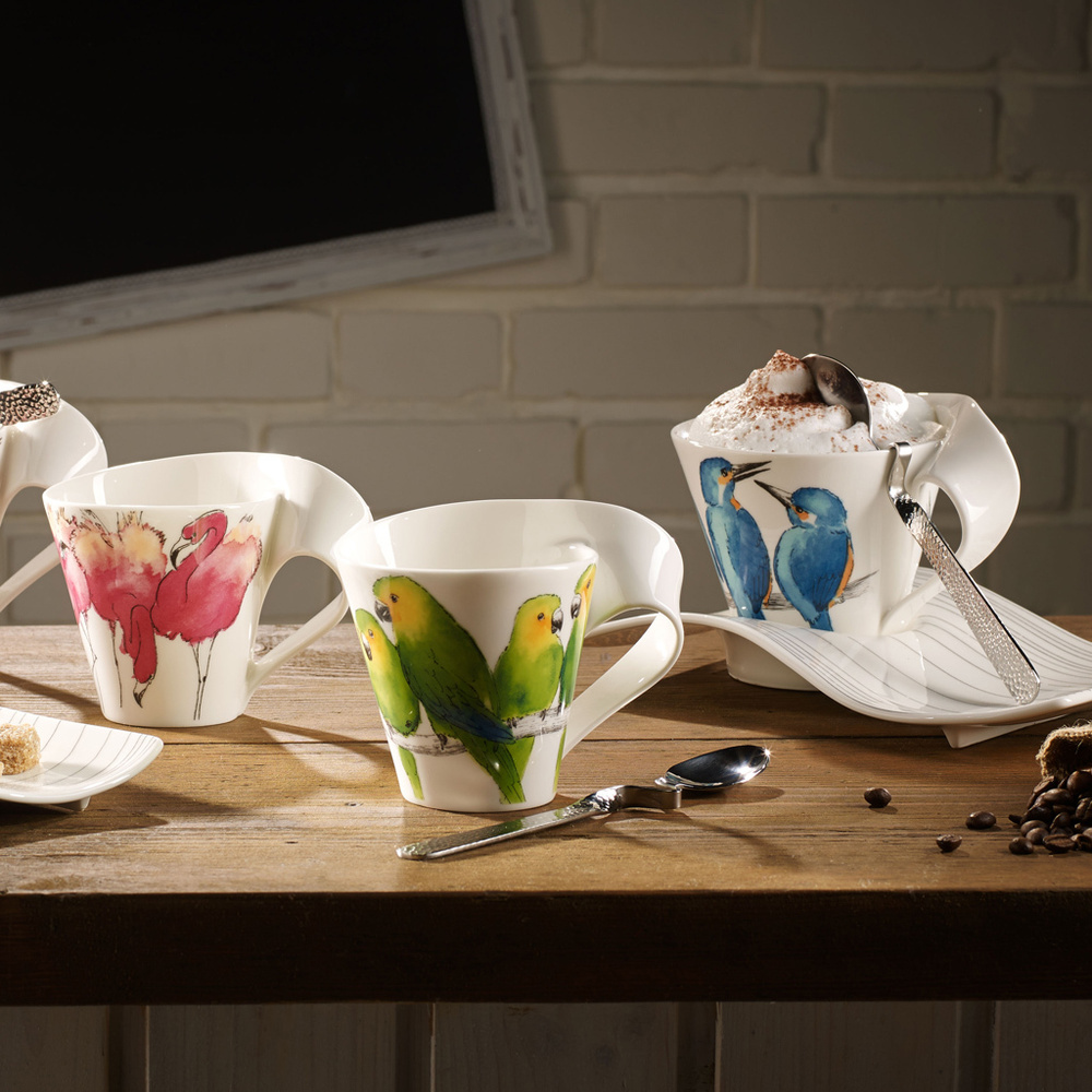 Villeroy & Boch Mug (emballage cadeau) NewWave Caffè Conure à gorge brune Tasse