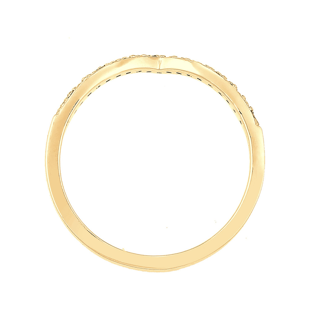 Elli Elli Bague Forme V Géométrique Cristaux  925 Argent Bague