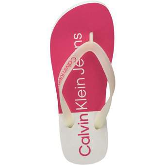 Calvin Klein Beach Sandal Flatform in rosa