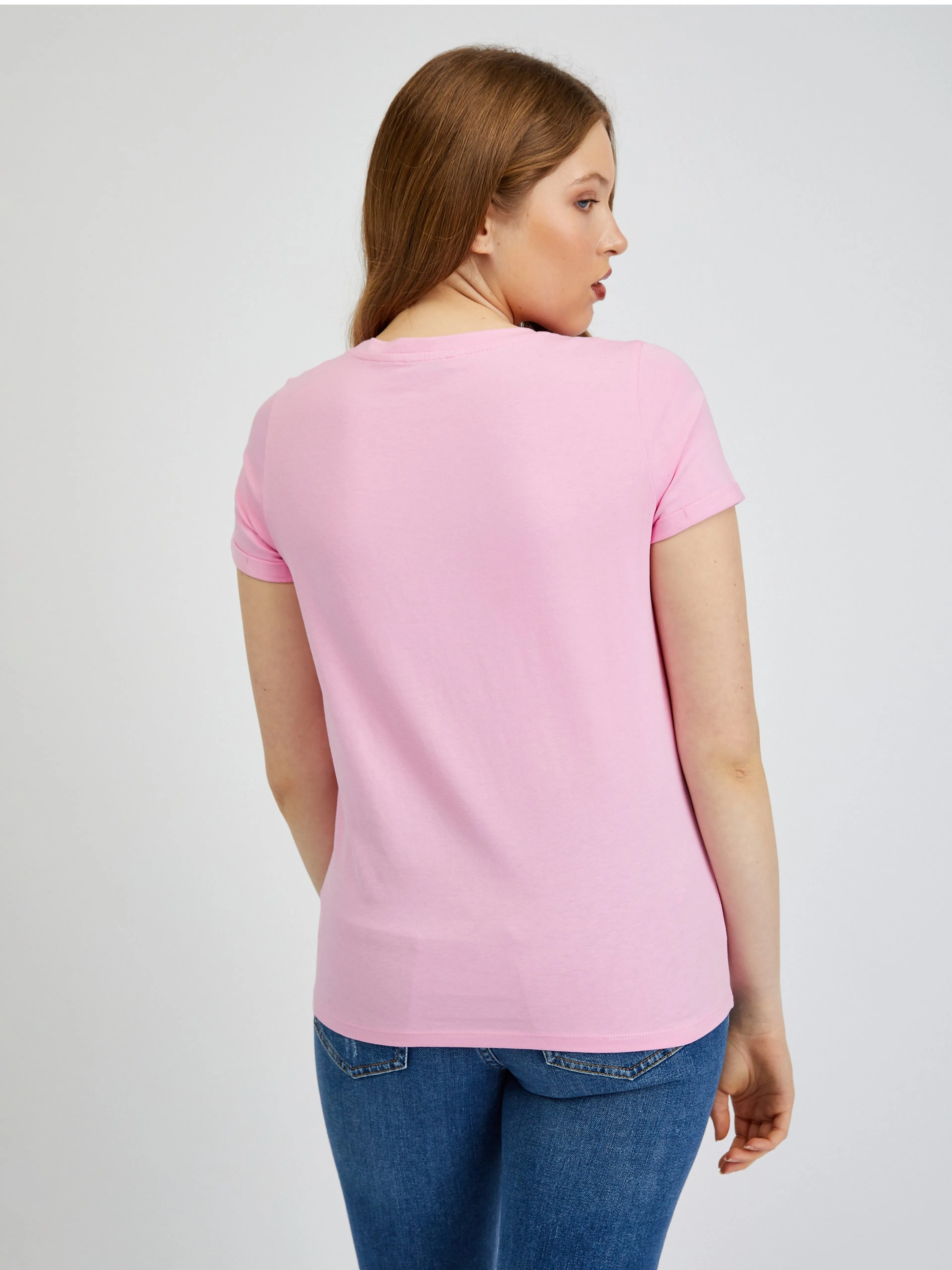 Rosa Damen-T-Shirt ORSAY