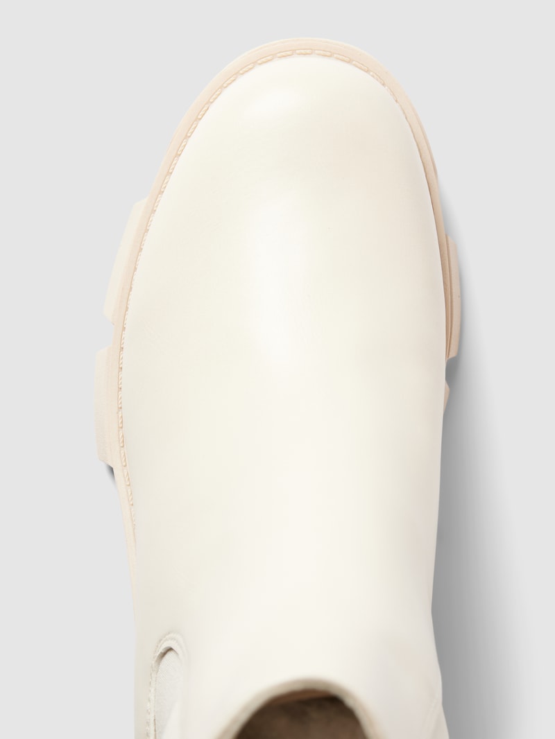 Chelsea Boots mit Label-Detail Modell 'MADLA' in beige