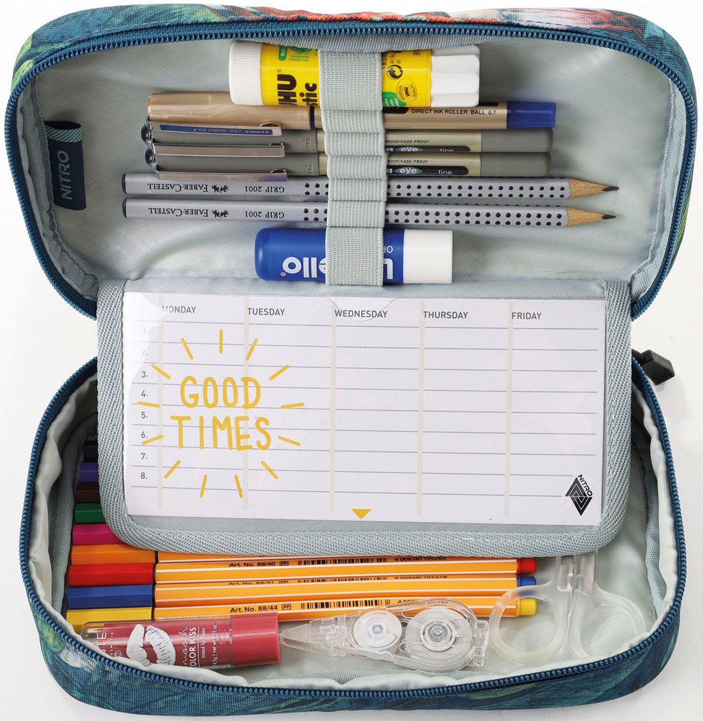 NITRO Federtasche Pencil Case XL, Tropical