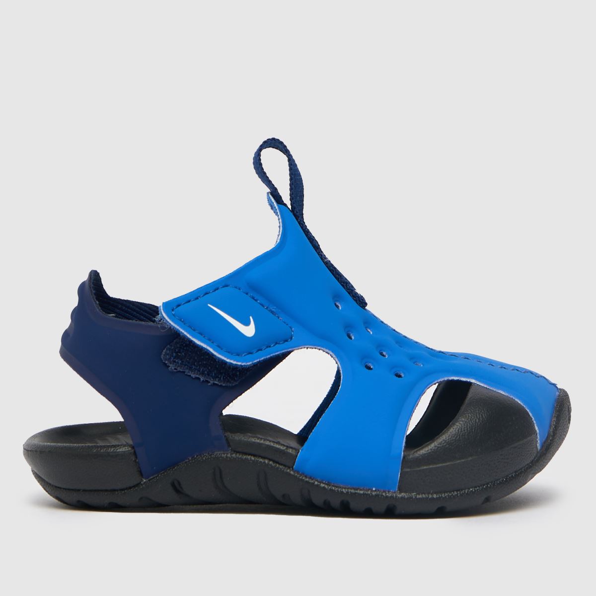 Nike blå Sunray Protect 2 pojkarsandaler för småbarn